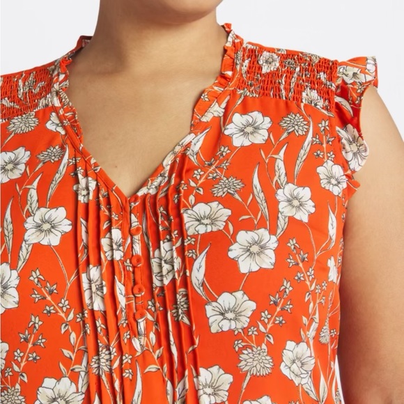 Daniel Rainn Leona Flutter Detail Blouse - Picture 3 of 5